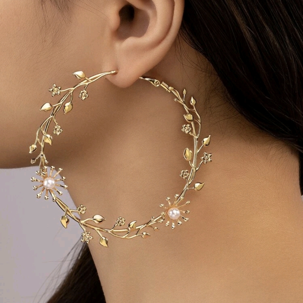 Sunflower Hoops